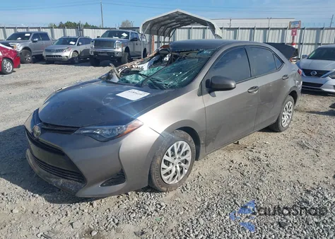 2018 Toyota Corolla Le из США, поврежденный, VIN 2T1BURHE5JC104279